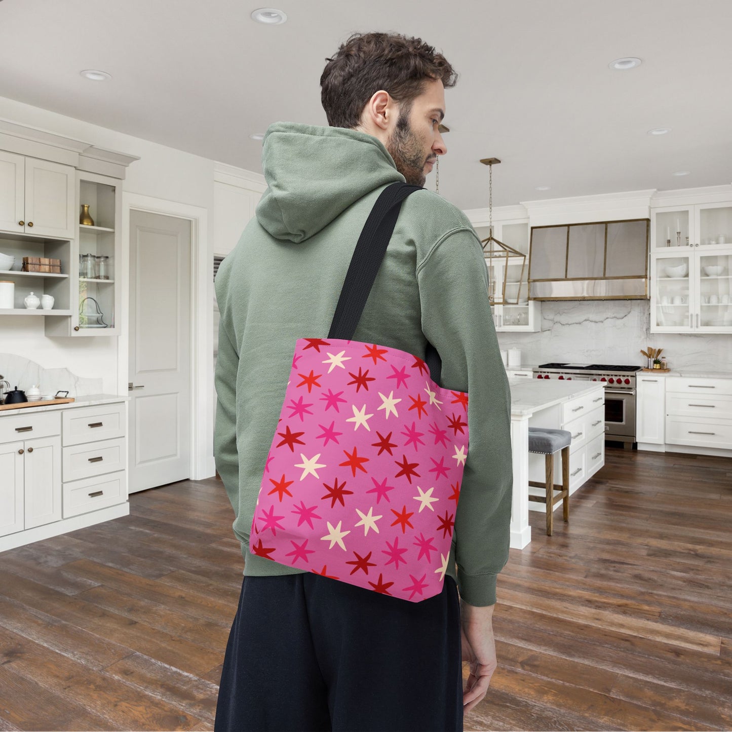 Love Sparks Canvas Tote Bag