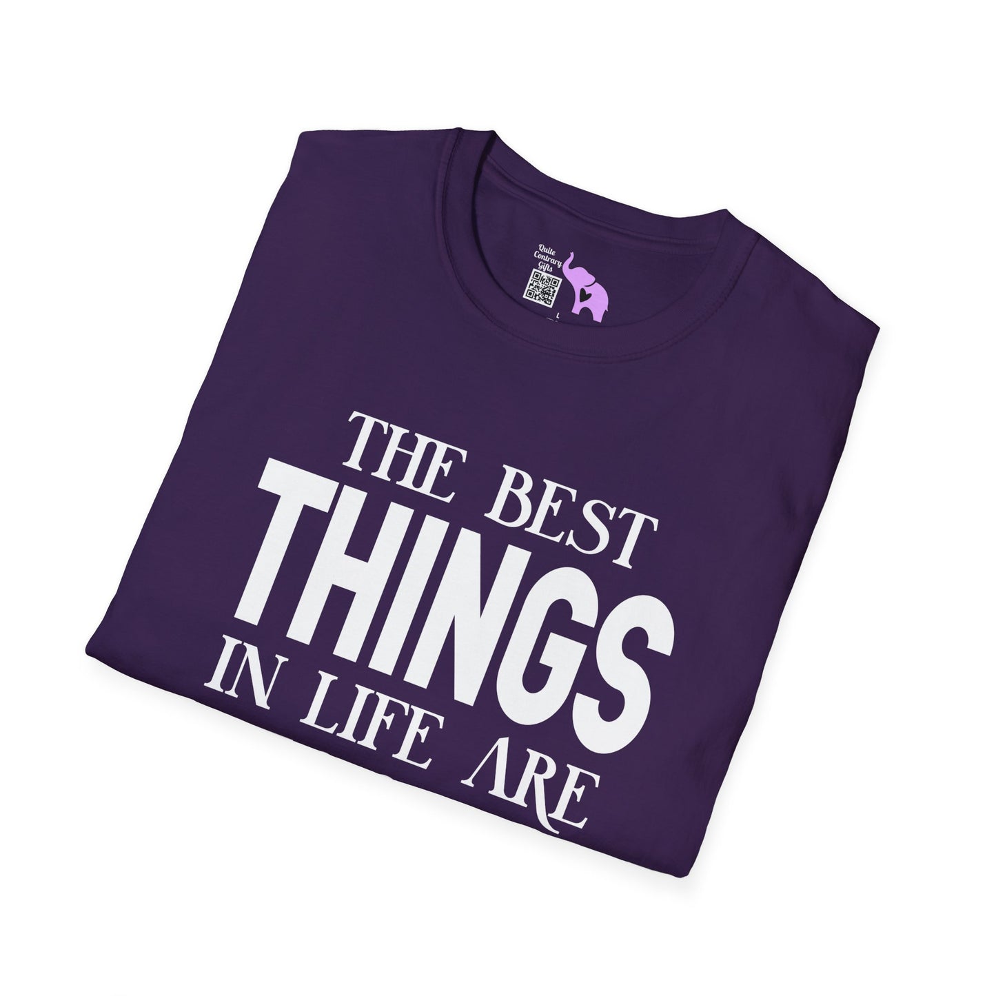 The Best Things In Life Are Rescued Adult T-shirt