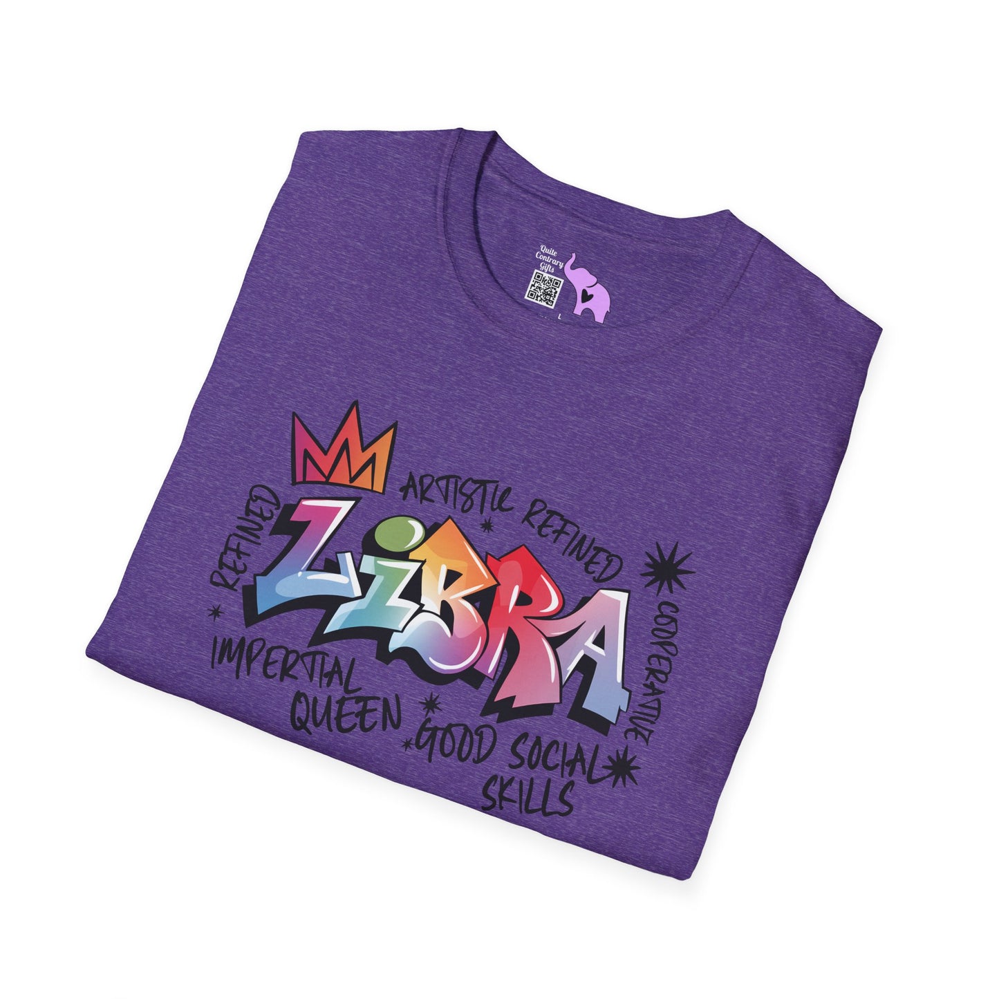 Libra Street Art Adult T-shirt