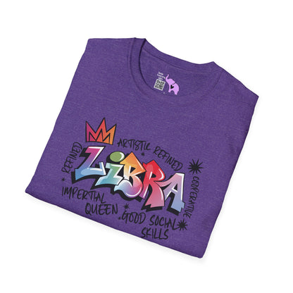 Libra Street Art Adult T-shirt