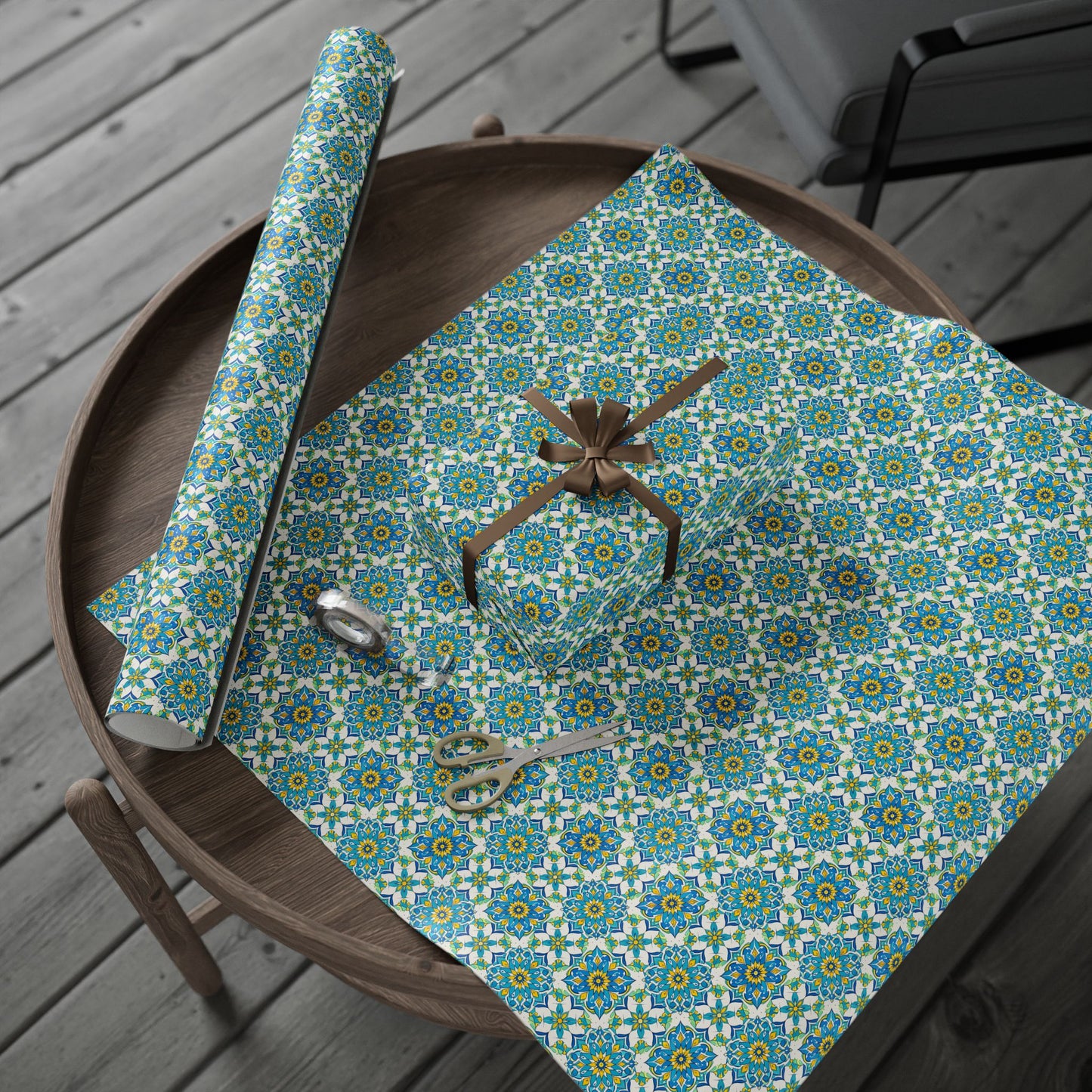 Porto Breeze Wrapping Paper