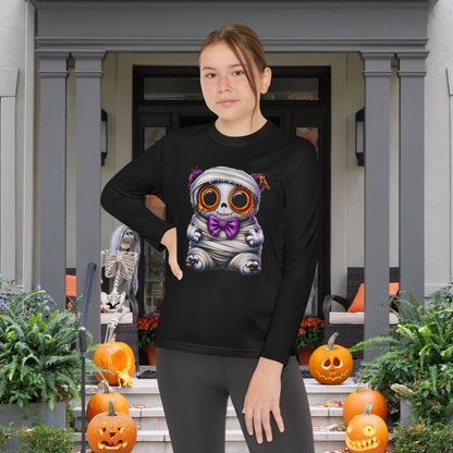 Mummy Bear Youth Long Sleeve Tee