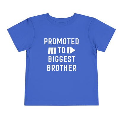 Promoted to Biggest Brother (Arrow) Toddler Tee