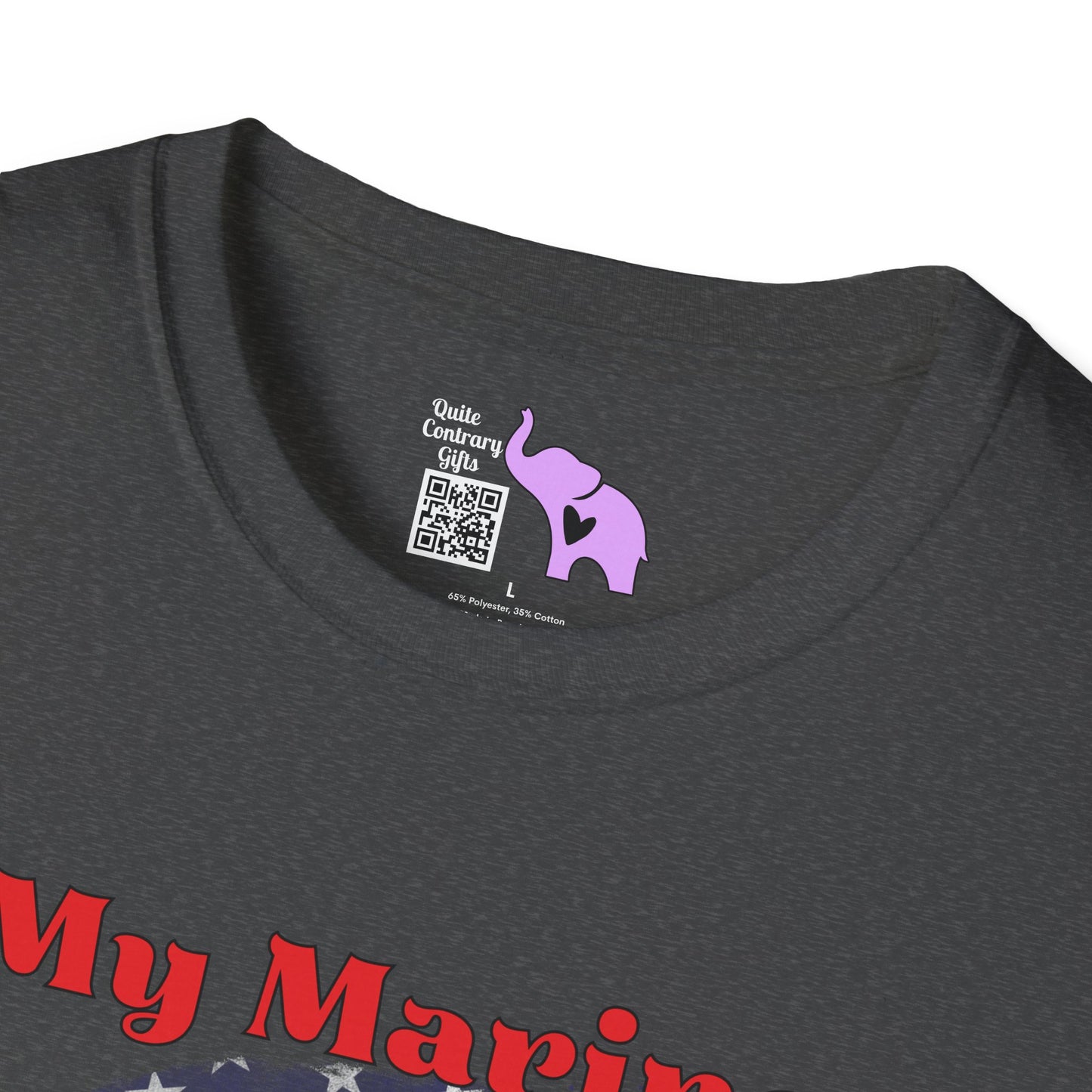 My Marine My Daughter (Dad) Adult T-shirt