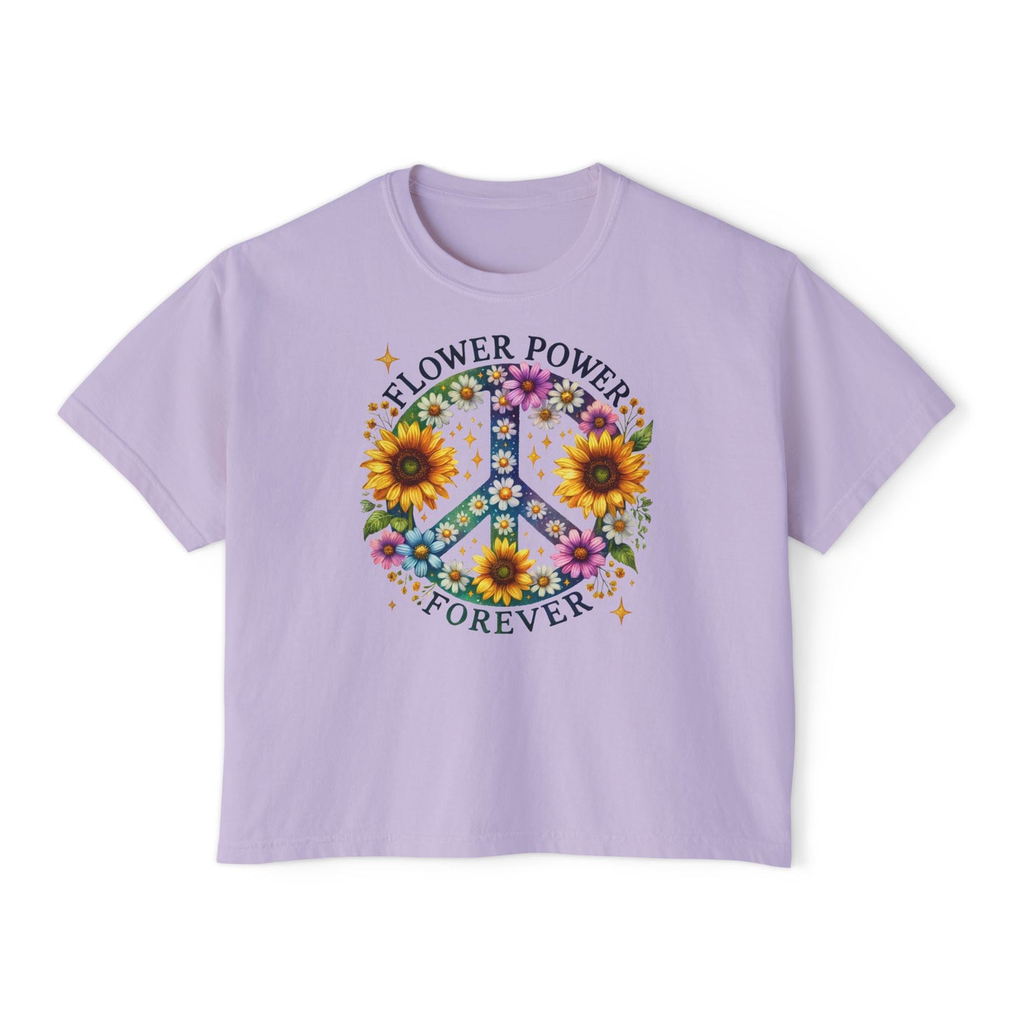 Flower Power Forever Women's Boxy Tee