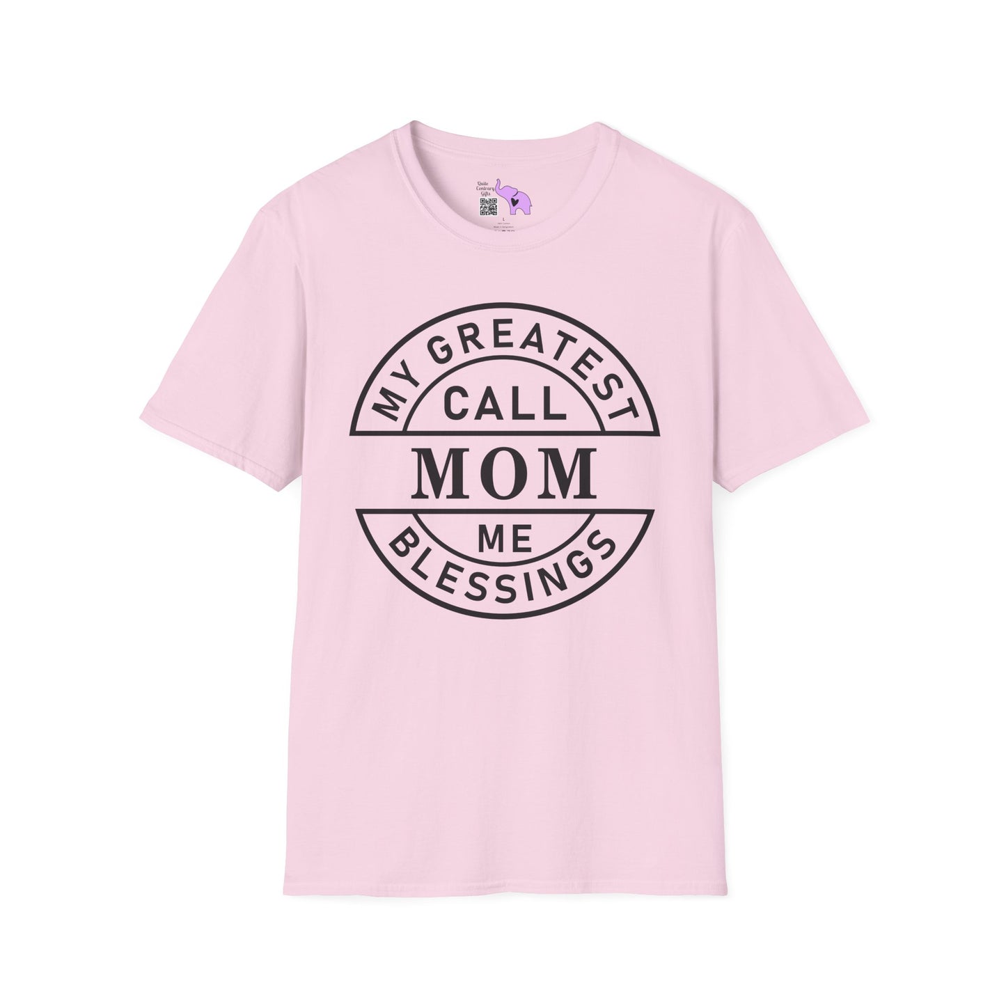 My Greatest Blessings Call Me Mom Adult T-shirt