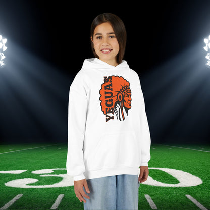 Somerville Yeguas Mascot Youth Heavy Blend Hoodie