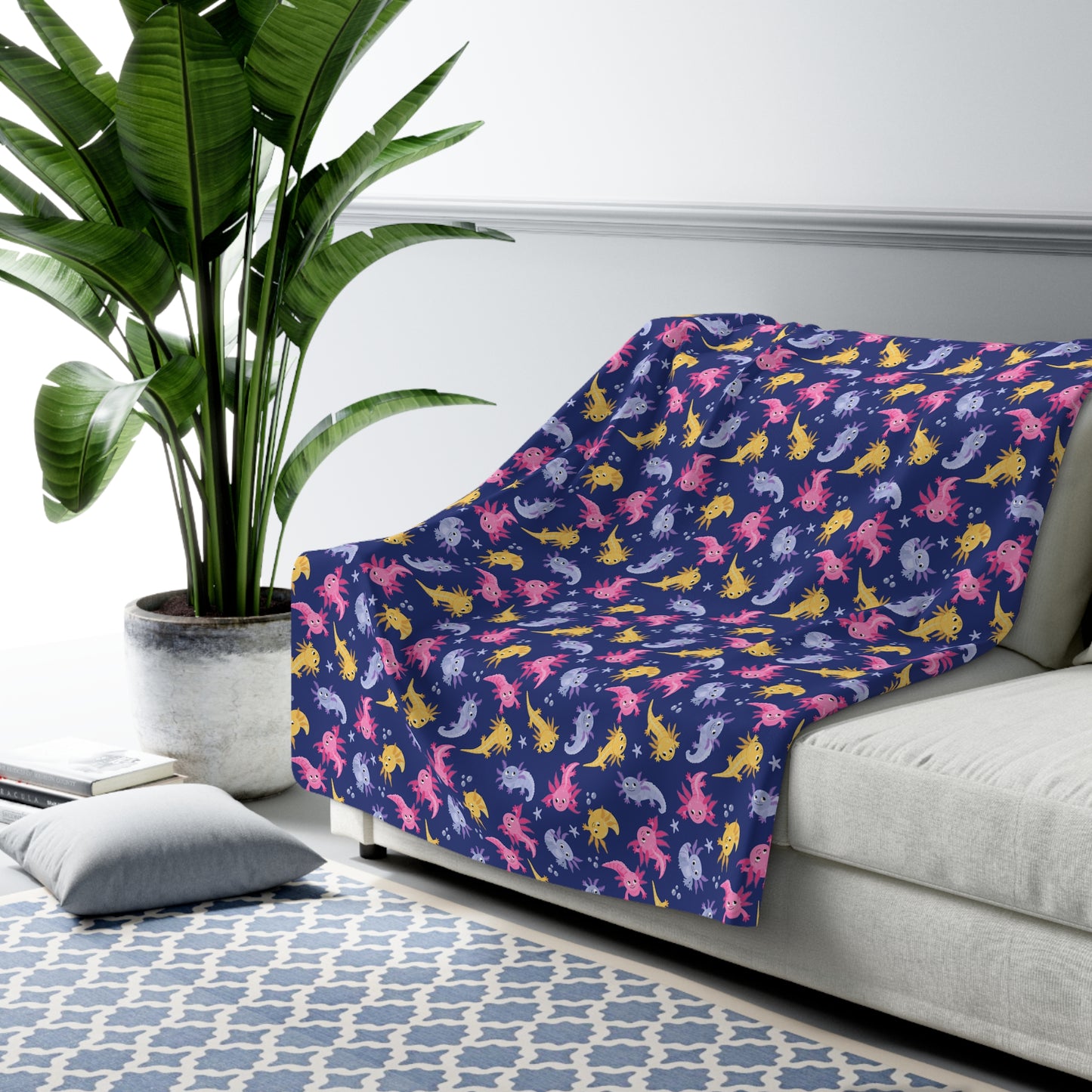 Axolotl Lagoon Duvet Bedding Set