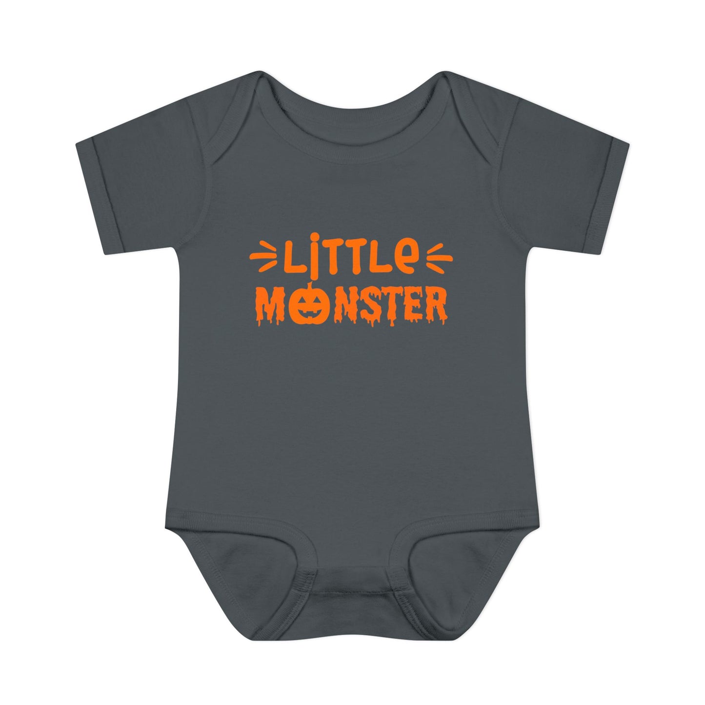 Little Monster Infant Baby Rib Bodysuit