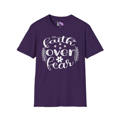 Faith Over Fear Adult T-shirt