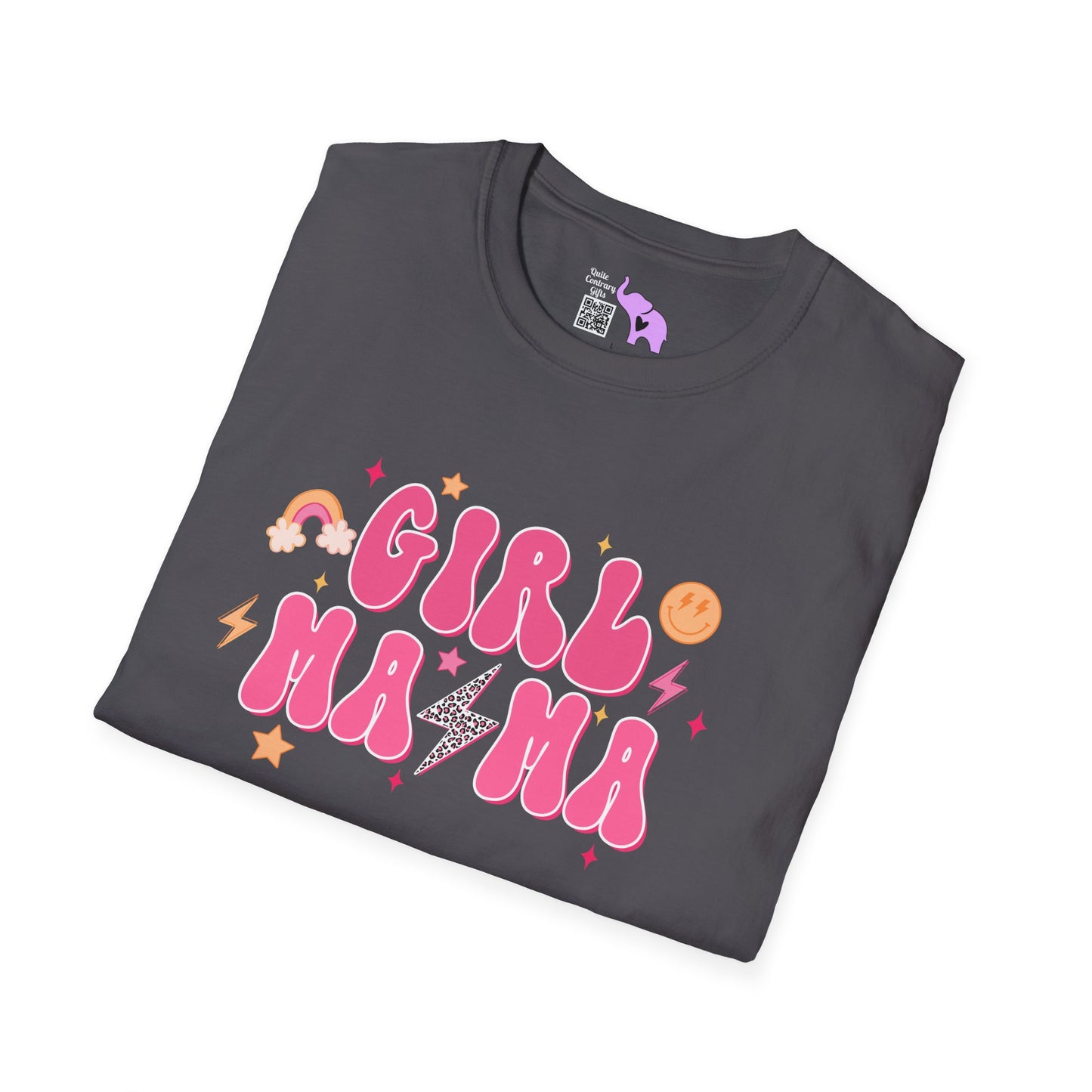 Girl Mama Adult T-shirt