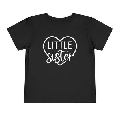 Little Sister (Heart) Toddler Tee