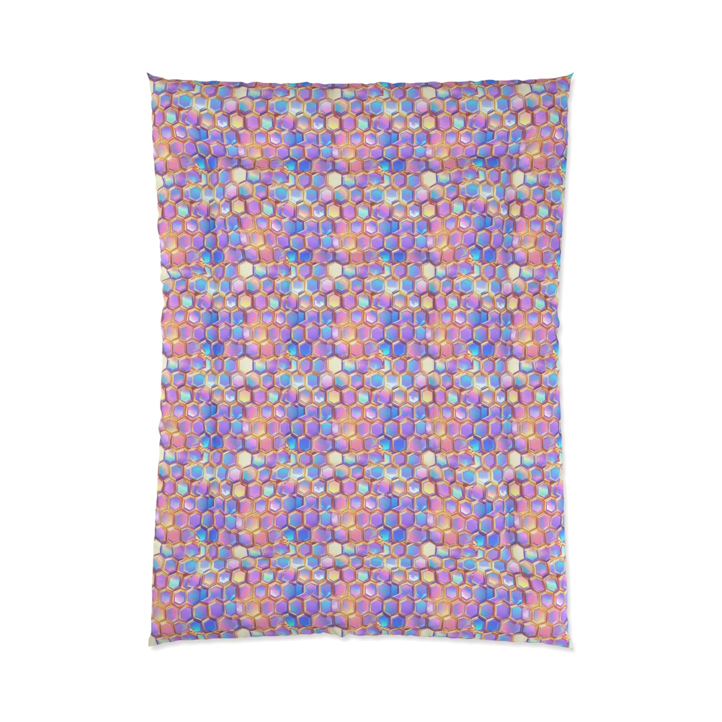 Aurora Hexagons Comforter
