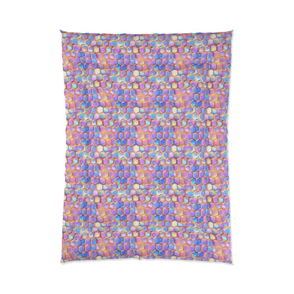 Aurora Hexagons Comforter