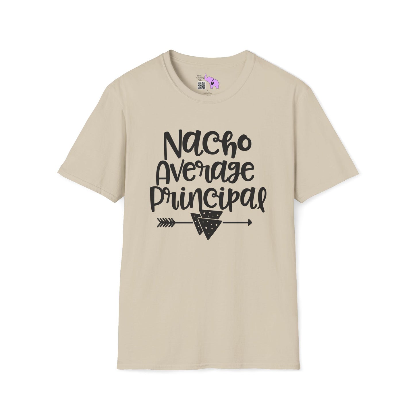 Nacho Average Principal Adult T-shirt