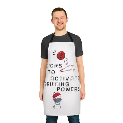 3 Clicks To Activate Grilling Powers Apron