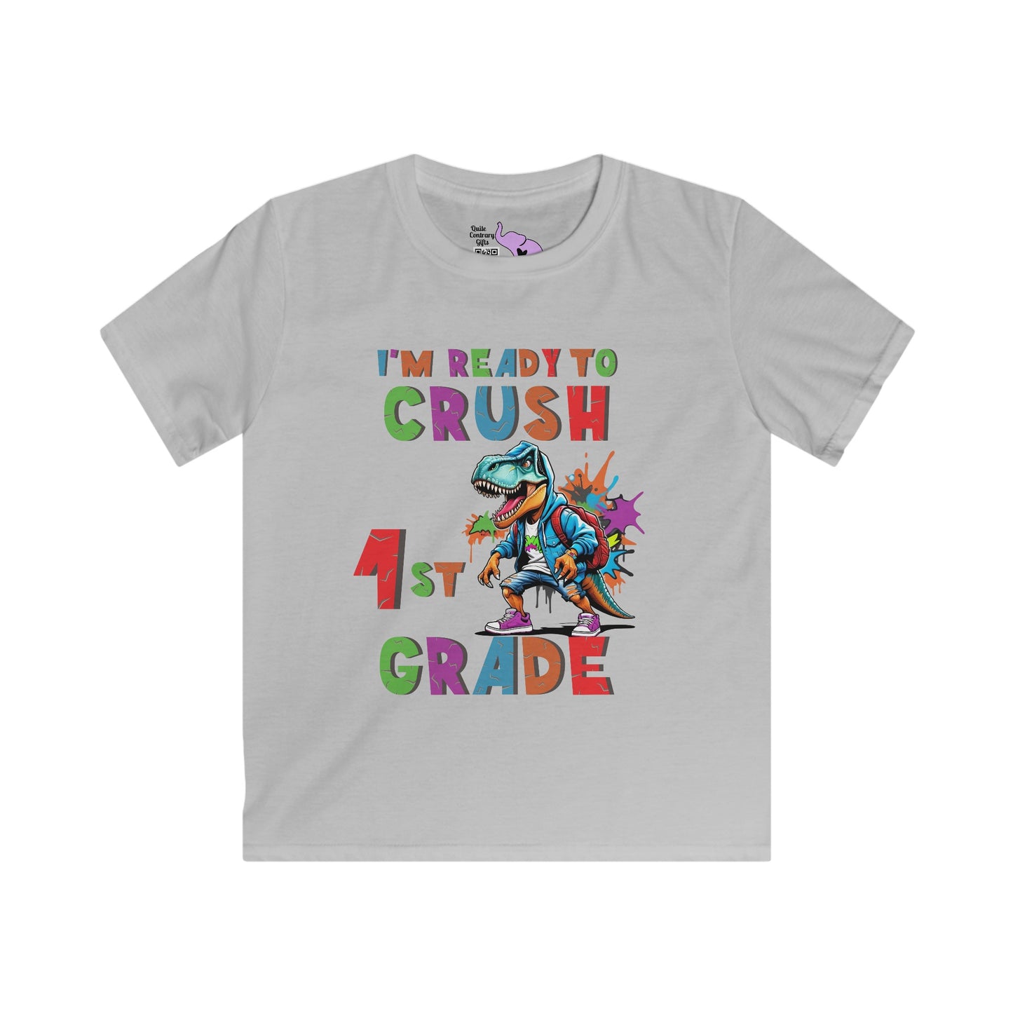 I'm Ready To Crush 1st Grade Youth Softstyle Tee