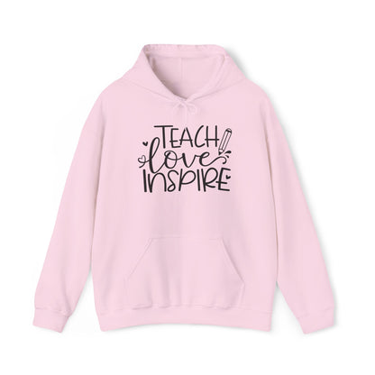 Teach Love Inspire Heavy Blend™ Hooded Sweatshirt
