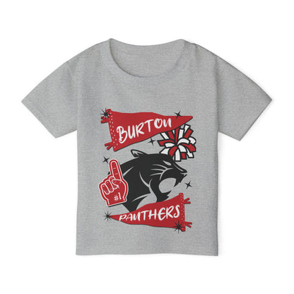 Burton Panthers #1 Heavy Cotton™ Toddler T-shirt