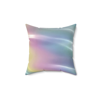 Pastel Mirage Throw Pillow