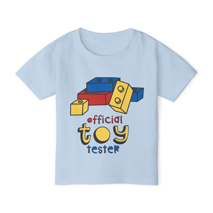 Official Toy Tester (Blocks) Heavy Cotton™ Toddler T-shirt