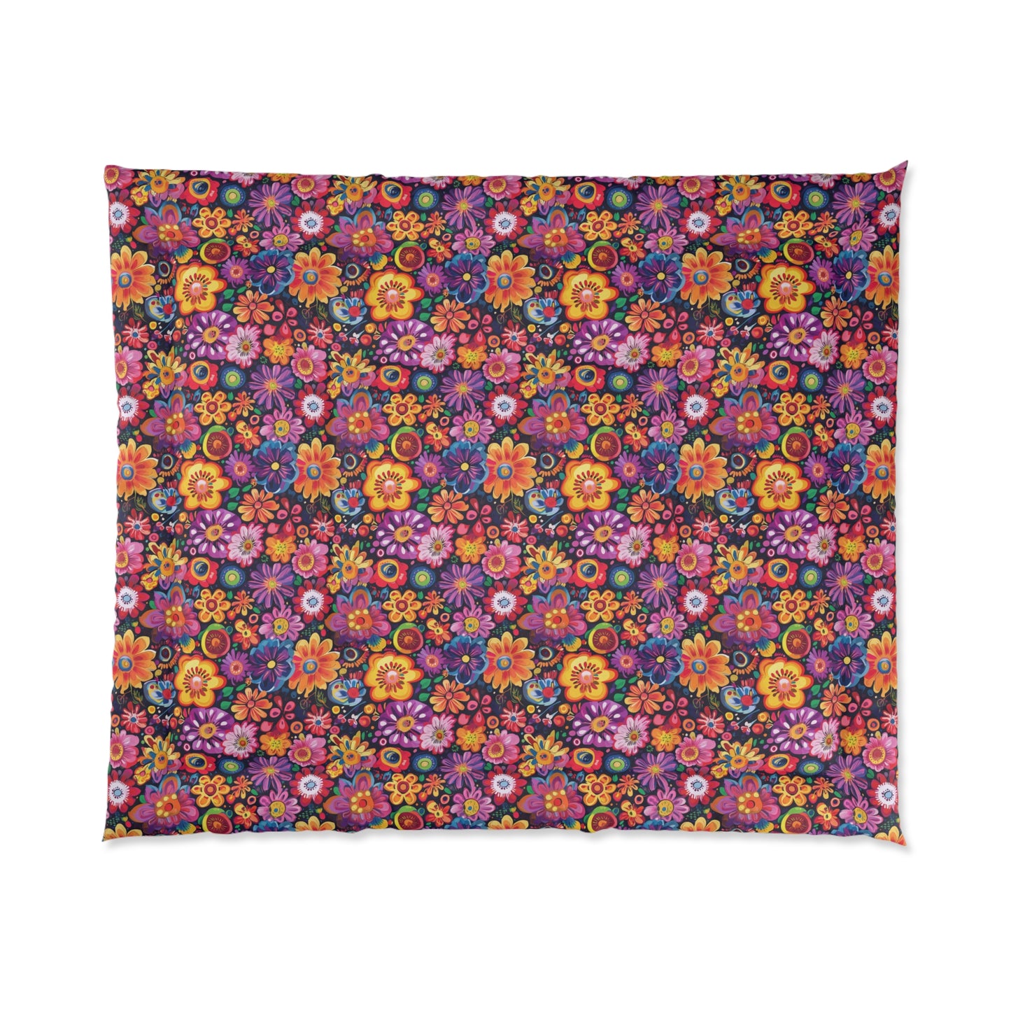 Floral Fiesta Comforter