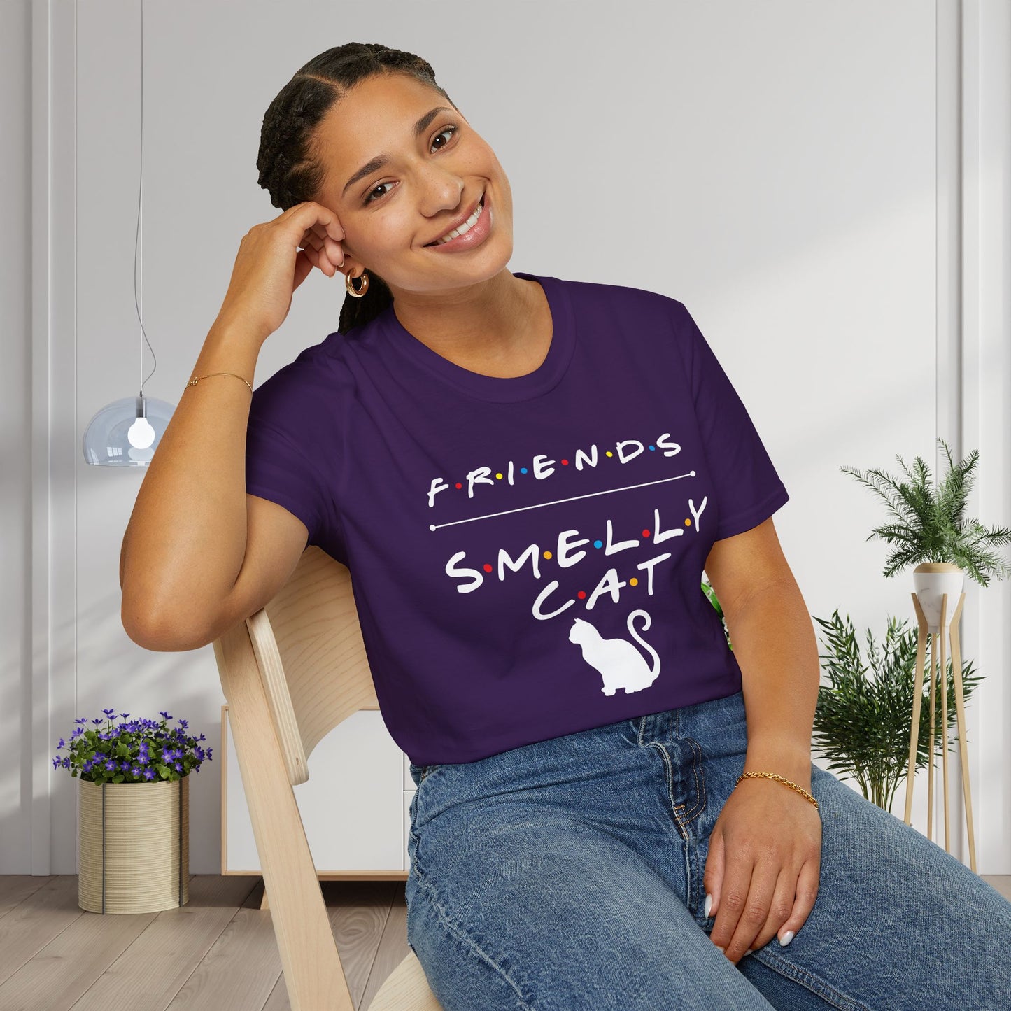 Friends; Smelly Cat Adult T-shirt
