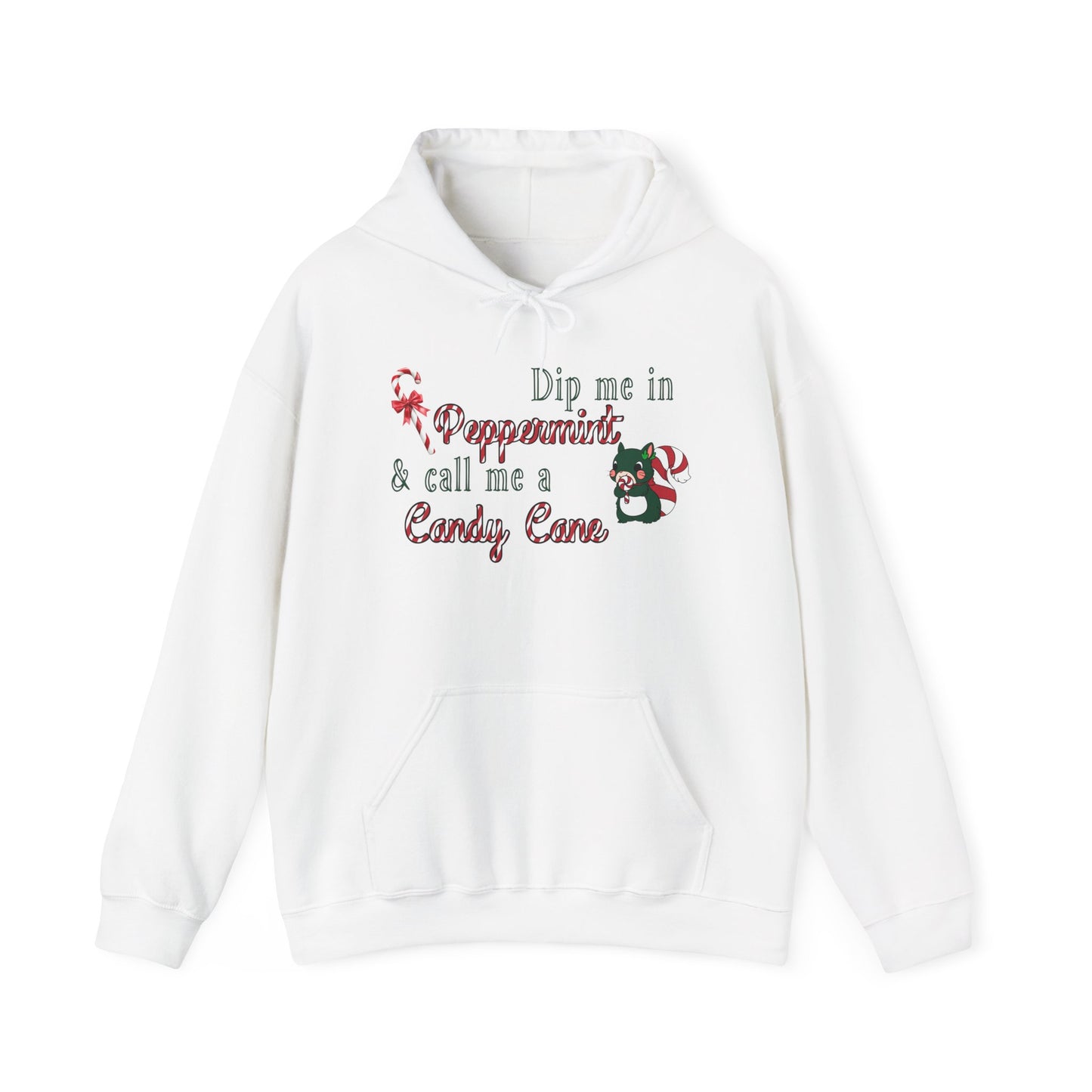 Dip Me In Peppermint & Call Me A Candy Cane Adult Heavy Blend™ Hoodie