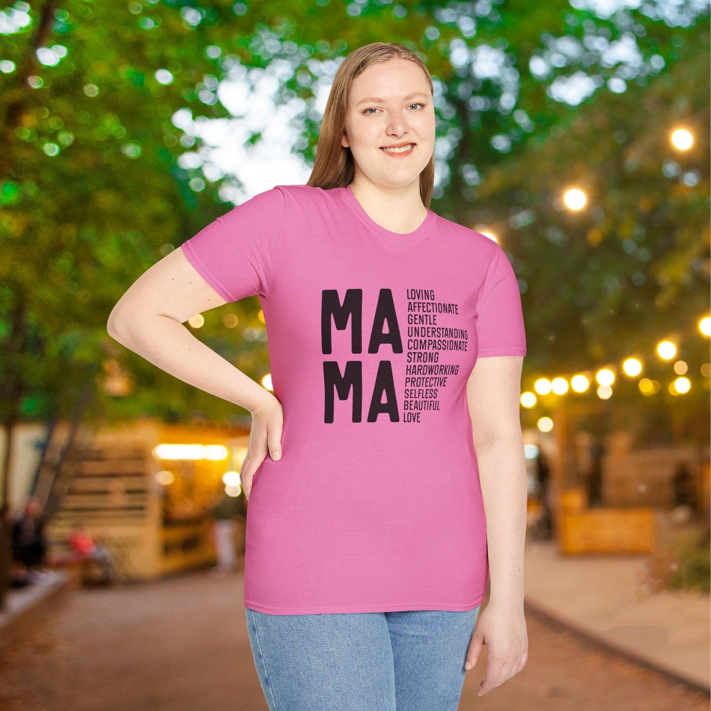 Mama Qualities Adult T-shirt