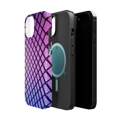 Midnight Mist Mosaic MagSafe® Compatible Tough Case for iPhone