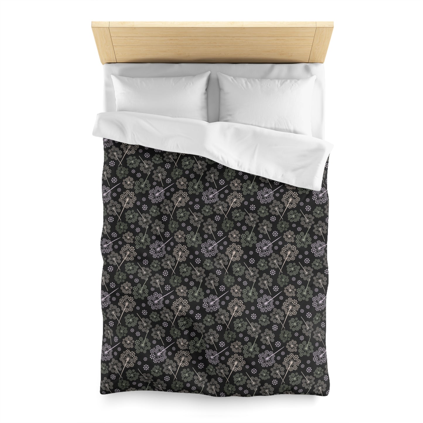 Dandelion Nightfall Microfiber Duvet Cover