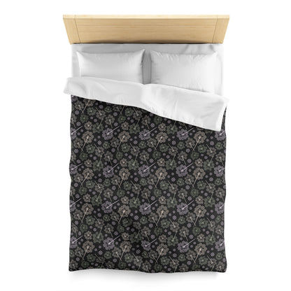 Dandelion Nightfall Microfiber Duvet Cover