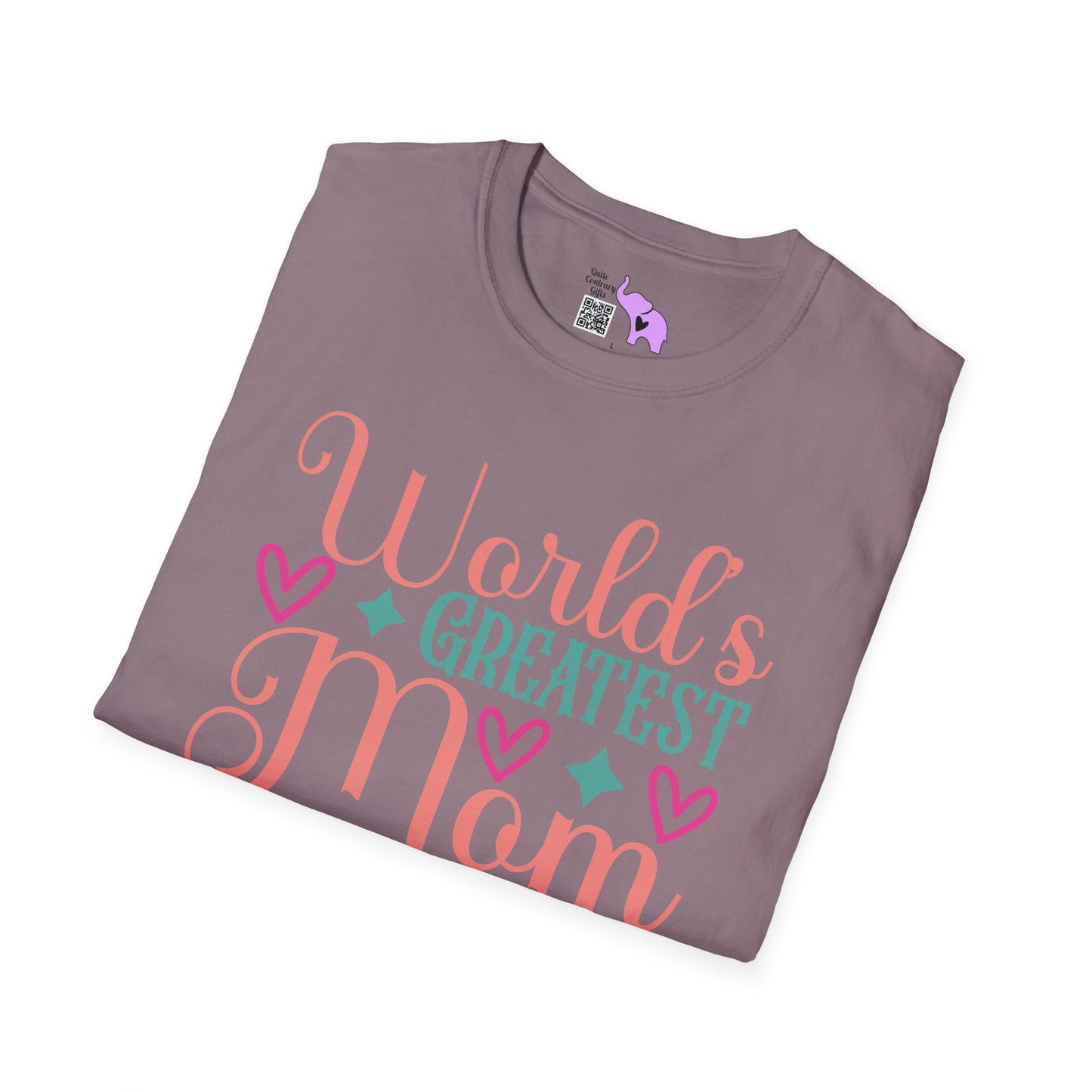 World's Greatest Mom Adult T-shirt