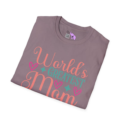World's Greatest Mom Adult T-shirt