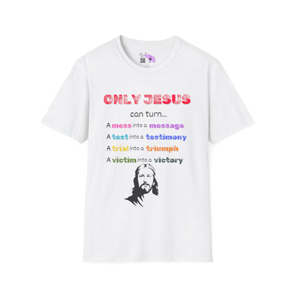 Only Jesus Adult T-shirt