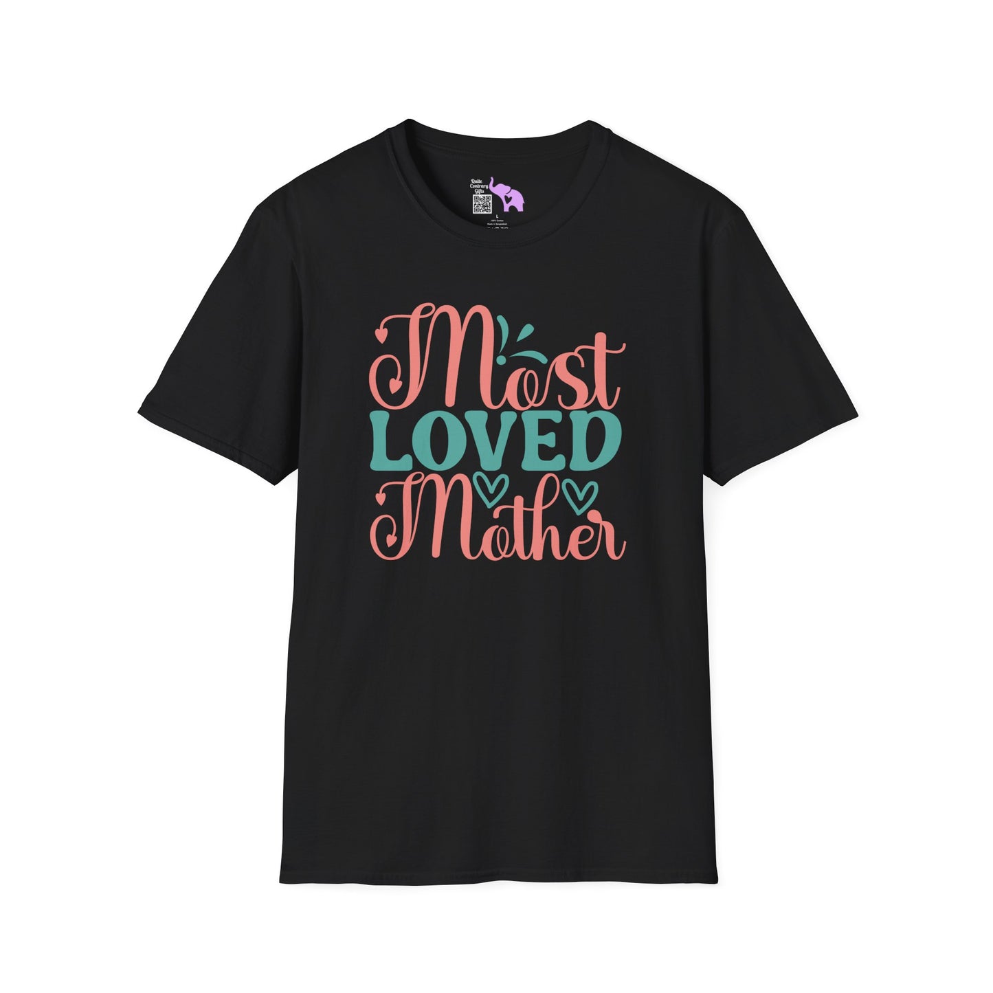 Most Loved Mother Adult T-shirt