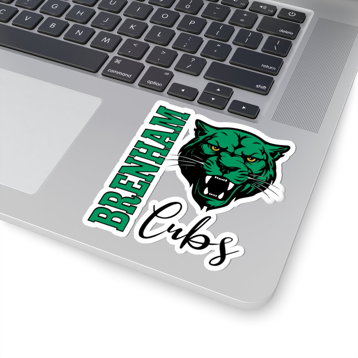 Brenham Vertical Fury Kiss-Cut Decal