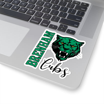 Brenham Vertical Fury Kiss-Cut Decal