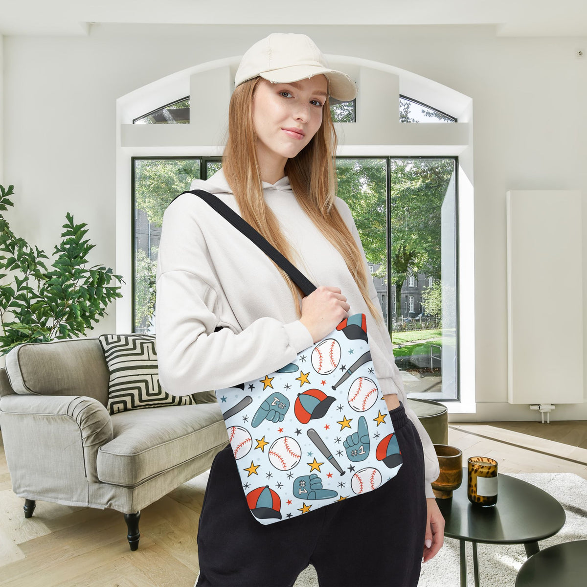 Copy of Pink Soccer Fever Canvas Tote Bag