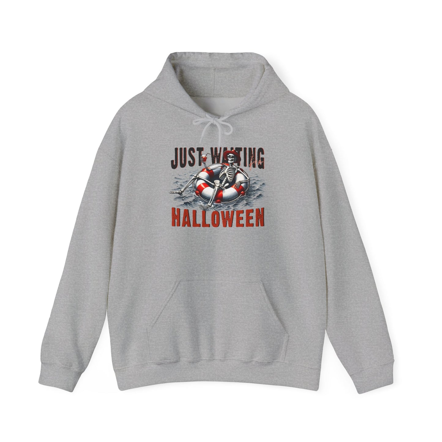 Just Waiting For Halloween Heavy Blend™ Hooded Sweatshirt