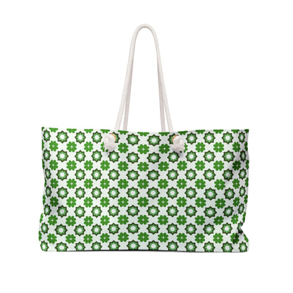 Emerald Star Garden Weekender Bag