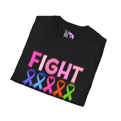 Fight Cancer in All Colors 6 T-shirt