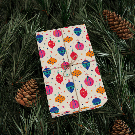 Ornament Parade Wrapping Paper