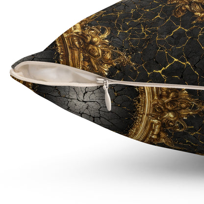 The Broken Gallery Throw Pillow