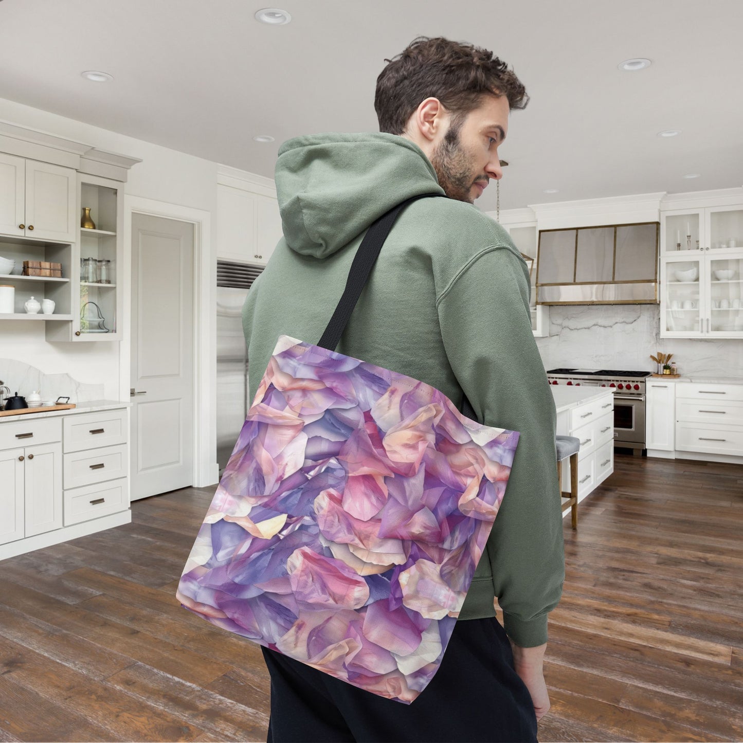 Ethereal Bloomscape Canvas Tote Bag