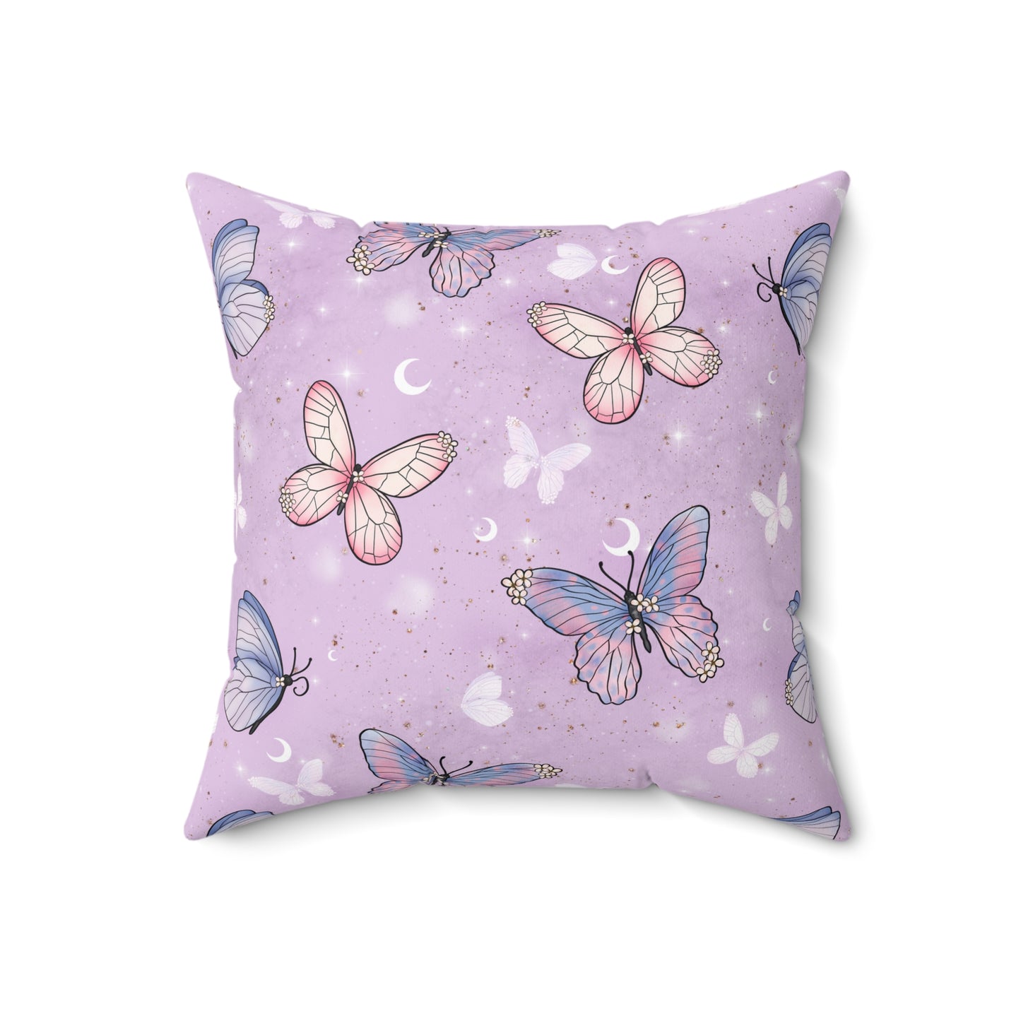 Pastel Wing Parade Throw Pillow