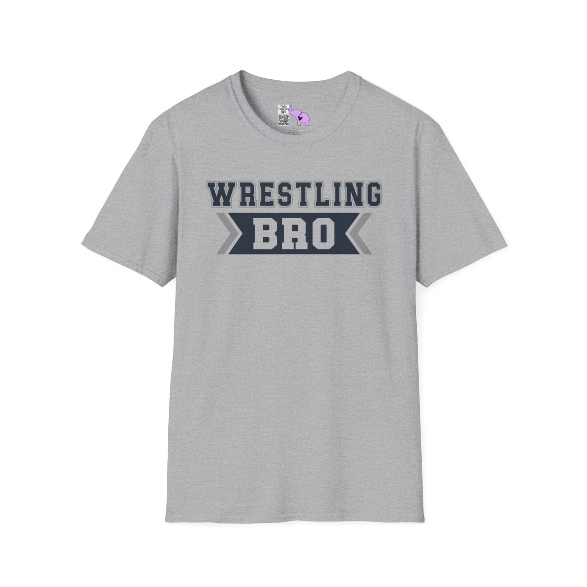 Wrestling Bro Adult T-shirt