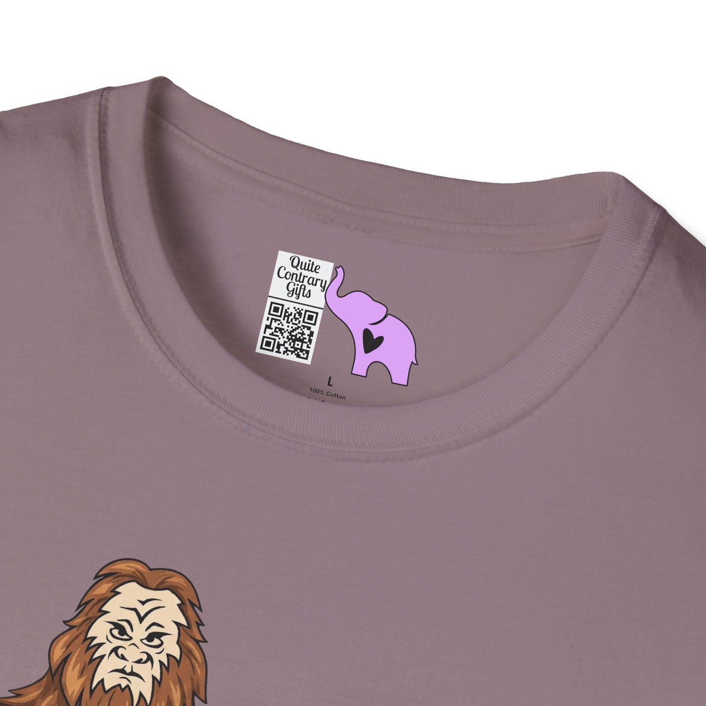 Bigfoot & Alien Adult T-shirt
