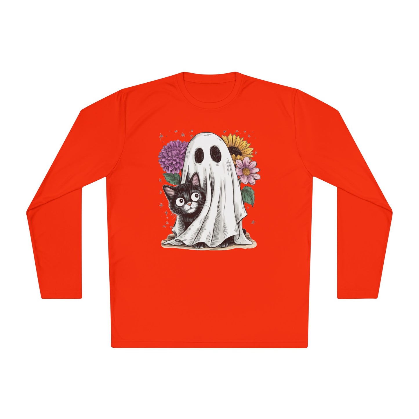 Boo & Purr Adult Long Sleeve Tee