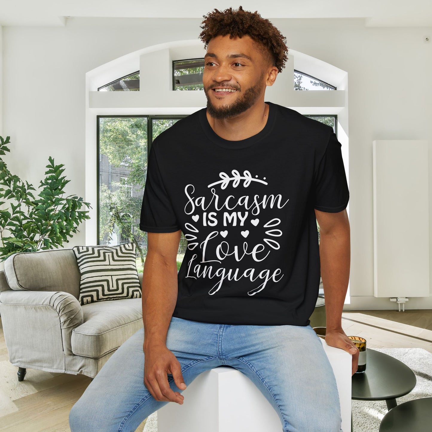 Sarcasm Is My Love Language Adult T-shirt